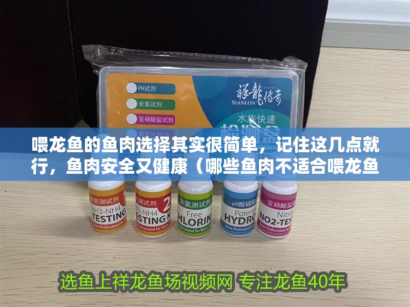 喂龍魚的魚肉選擇其實很簡單，記住這幾點就行，魚肉安全又健康（哪些魚肉不適合喂龍魚？） 喂龍魚的魚肉選擇其實很簡單，記住這幾點就行，魚肉安全又健康（哪些魚肉不適合喂龍魚？） 龍魚百科