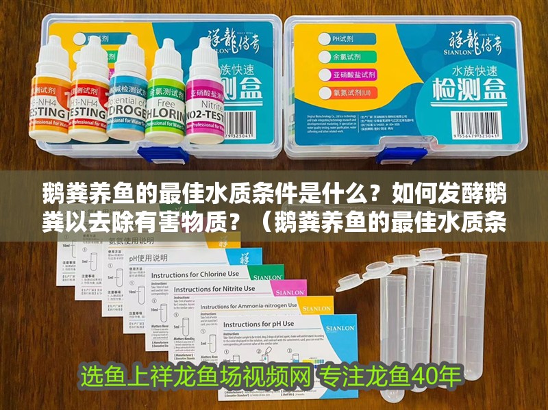 鵝糞養魚的最佳水質條件是什么？如何發酵鵝糞以去除有害物質？（鵝糞養魚的最佳水質條件是什么鵝糞養魚的最佳密度是多少）