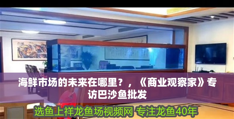 海鮮市場(chǎng)的未來(lái)在哪里？，《商業(yè)觀察家》專訪巴沙魚(yú)批發(fā)