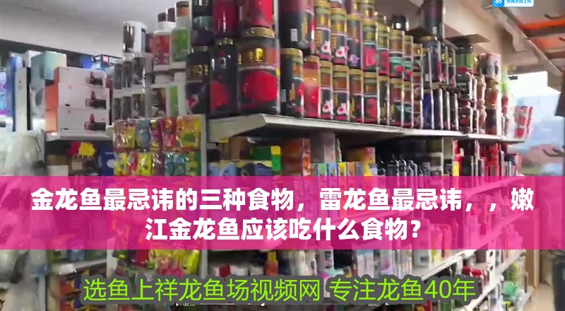 金龍魚(yú)最忌諱的三種食物，雷龍魚(yú)最忌諱，，嫩江金龍魚(yú)應(yīng)該吃什么食物？