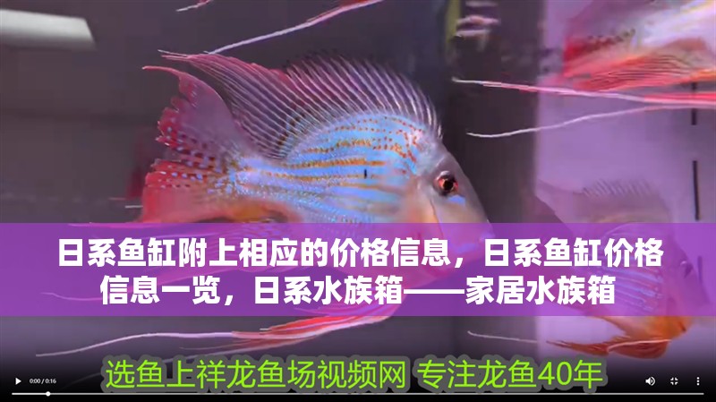 日系魚缸附上相應的價格信息，日系魚缸價格信息一覽，日系水族箱——家居水族箱