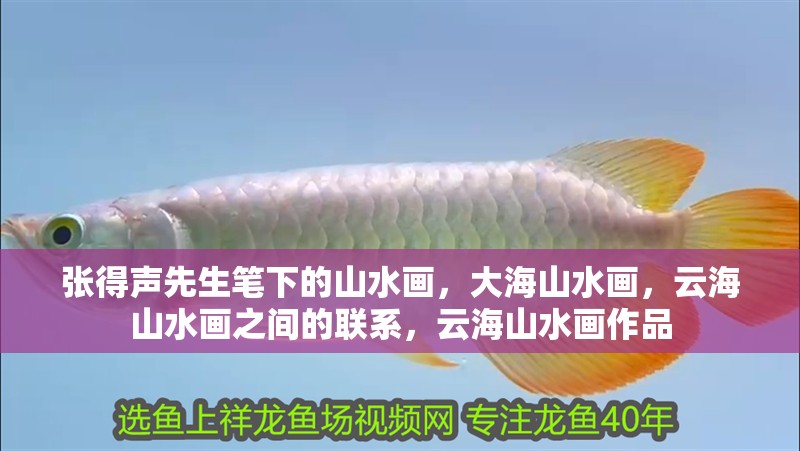 張得聲先生筆下的山水畫，大海山水畫，云海山水畫之間的聯(lián)系，云海山水畫作品