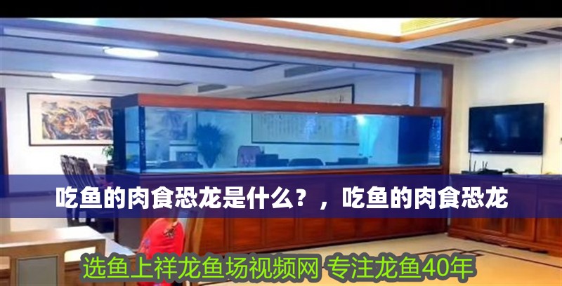 吃魚的肉食恐龍是什么？，吃魚的肉食恐龍