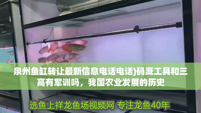 泉州魚缸轉讓最新信息電話電話)碼溉工具和三高有軍訓嗎，我國農業發展的歷史