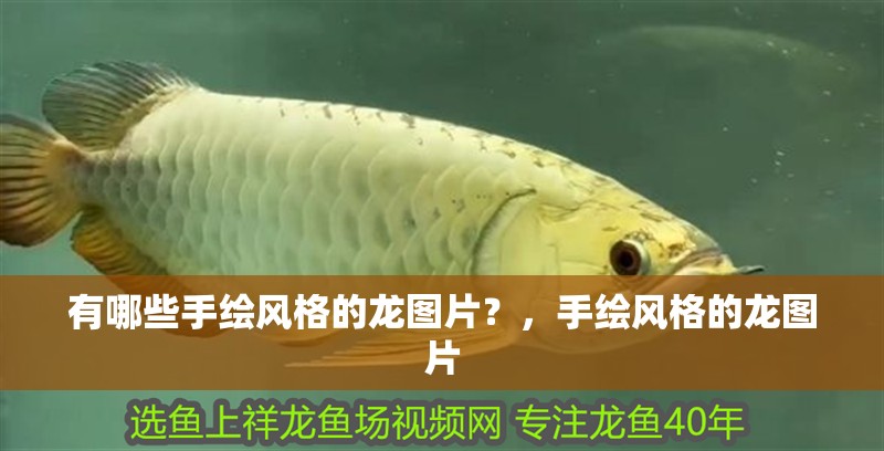 有哪些手繪風格的龍圖片？，手繪風格的龍圖片