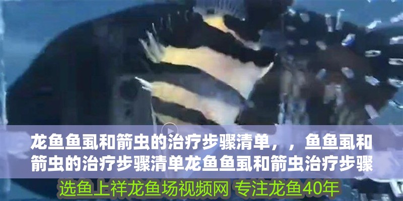 龍魚魚虱和箭蟲的治療步驟清單，，魚魚虱和箭蟲的治療步驟清單龍魚魚虱和箭蟲治療步驟清單