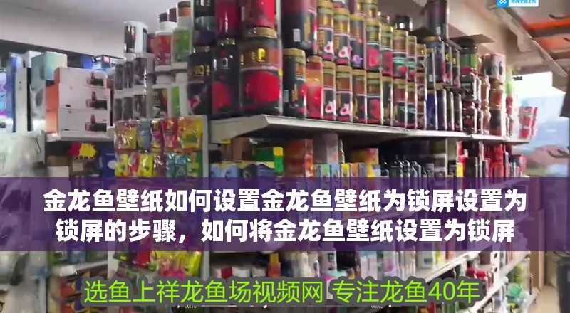 金龍魚壁紙如何設置金龍魚壁紙為鎖屏設置為鎖屏的步驟，如何將金龍魚壁紙設置為鎖屏
