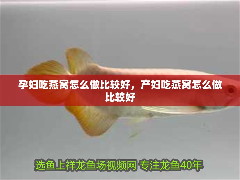 孕婦吃燕窩怎么做比較好，產婦吃燕窩怎么做比較好
