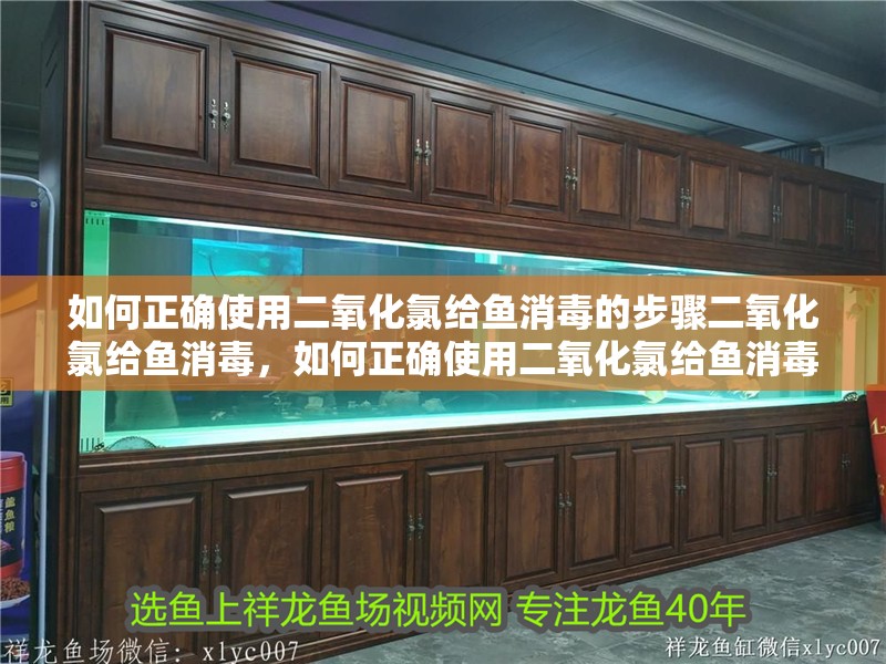 如何正確使用二氧化氯給魚(yú)消毒的步驟二氧化氯給魚(yú)消毒，如何正確使用二氧化氯給魚(yú)消毒