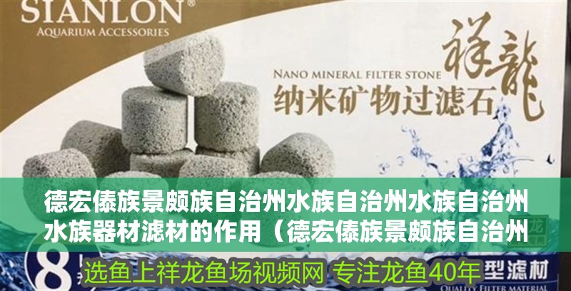 <strong><mark>德宏</mark></strong>傣族景頗族自治州水族自治州水族自治州水族器材濾材的作用（<strong><mark>德宏</mark></strong>傣族景頗族自治州水族器材濾材）