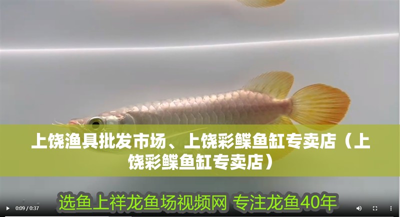 上饒漁具批發市場、上饒彩鰈魚缸專賣店（上饒彩鰈魚缸專賣店）