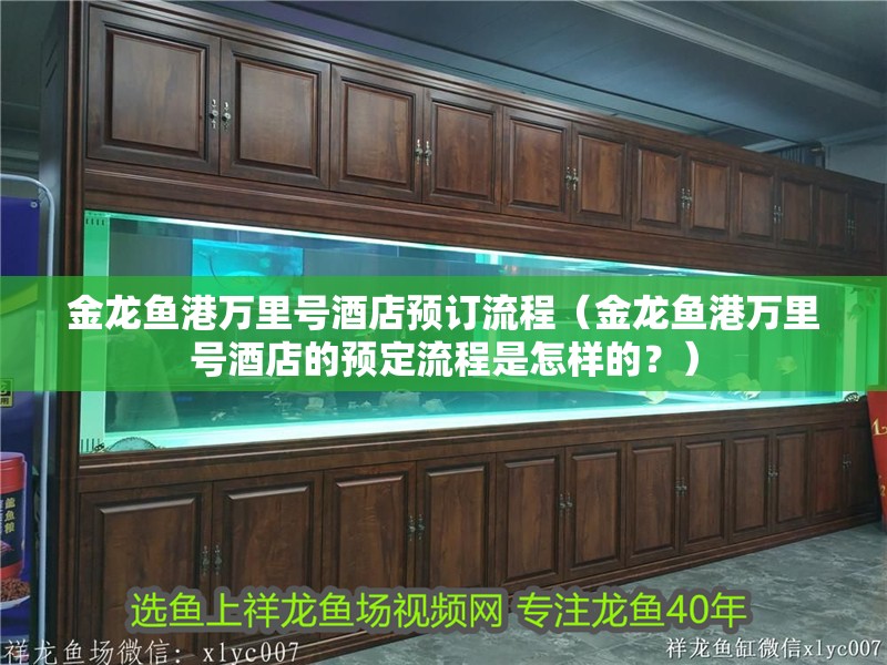 金龍魚港萬里號酒店預訂流程（金龍魚港萬里號酒店的預定流程是怎樣的？）