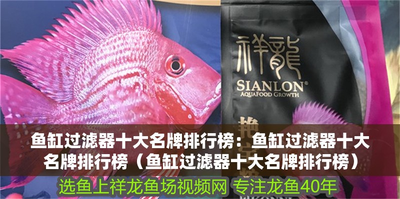 魚缸過濾器十大名牌排行榜：魚缸過濾器十大名牌排行榜（魚缸過濾器十大名牌排行榜）