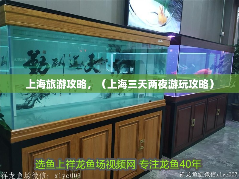 上海旅游攻略，（上海三天兩夜游玩攻略）