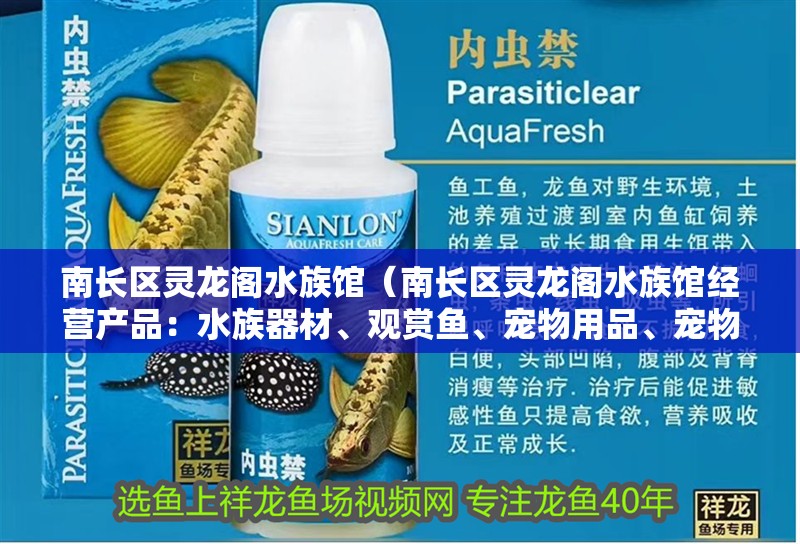 南長區(qū)靈龍閣水族館（南長區(qū)靈龍閣水族館經(jīng)營產(chǎn)品：水族器材、觀賞魚、寵物用品、寵物用品、化妝品、化妝品、化妝品）