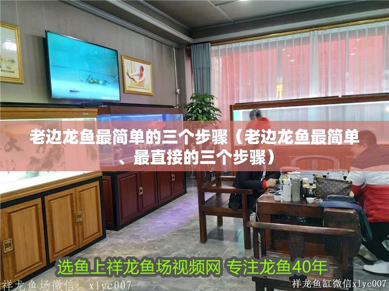 老邊龍魚最簡單的三個步驟（老邊龍魚最簡單、最直接的三個步驟）