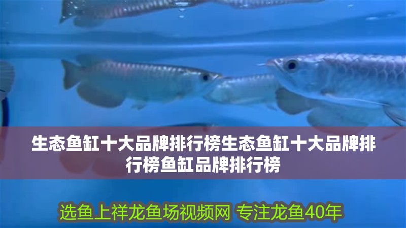 生態魚缸十大品牌排行榜生態魚缸十大品牌排行榜魚缸品牌排行榜