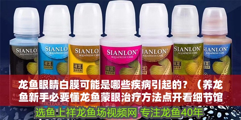 龍魚眼睛白膜可能是哪些疾病引起的？（養龍魚新手必要懂龍魚蒙眼治療方法點開看細節館龍魚飼養秘籍）