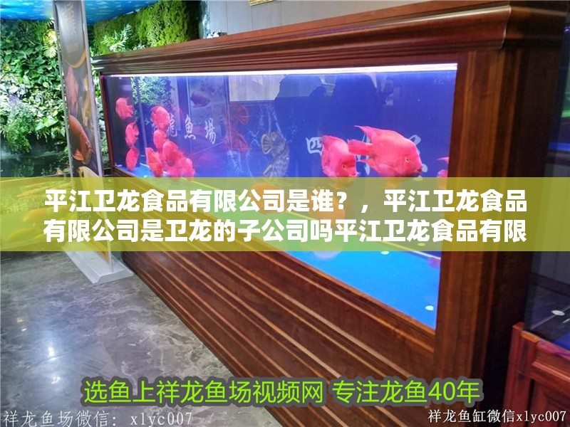 平江衛龍食品有限公司是誰?,平江衛龍食品有限公司是衛龍的子公司嗎平江衛龍食品有限公司 觀賞魚百科 第4張 平江衛龍食品有限公司是誰?,平江衛龍食品有限公司是衛龍的子公司嗎平江衛龍食品有限公司 平江衛龍食品有限公司是誰?,平江衛龍食品有限公司是衛龍的子公司嗎平江衛龍食品有限公司 觀賞魚百科 第4張