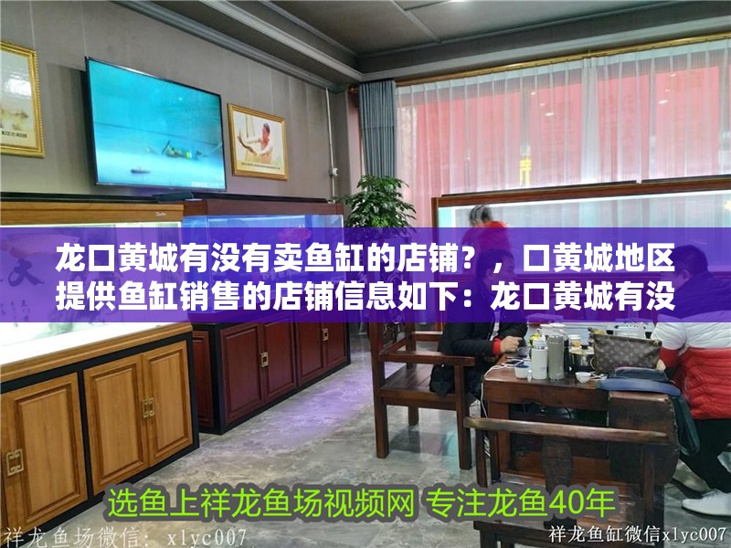 龍口黃城有沒有賣魚缸的店鋪？，口黃城地區提供魚缸銷售的店鋪信息如下：龍口黃城有沒有賣魚缸的