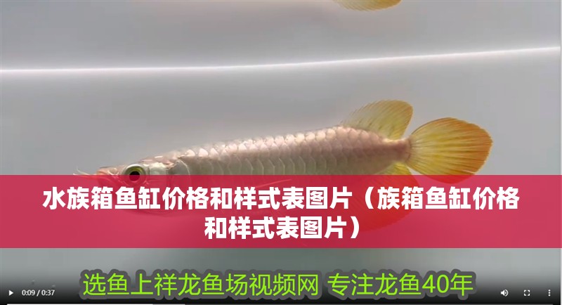 水族箱魚缸價格和樣式表圖片（族箱魚缸價格和樣式表圖片）