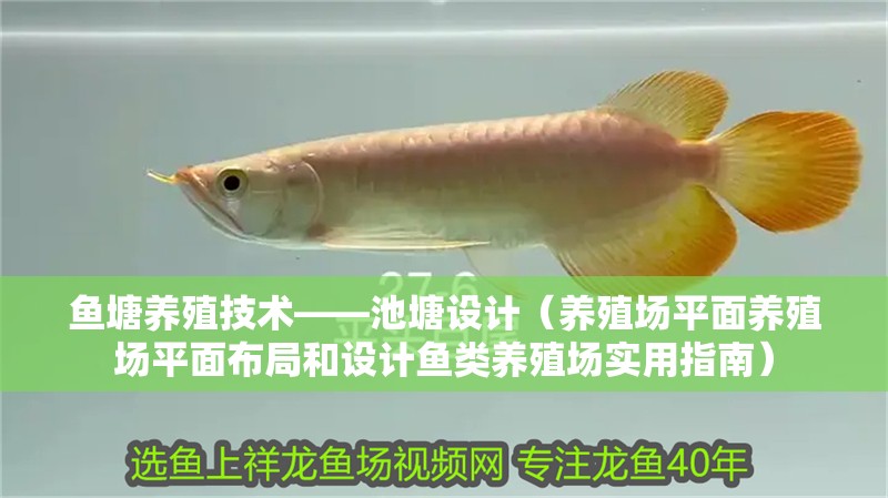 魚塘養殖技術——池塘設計（養殖場平面養殖場平面布局和設計魚類養殖場實用指南）