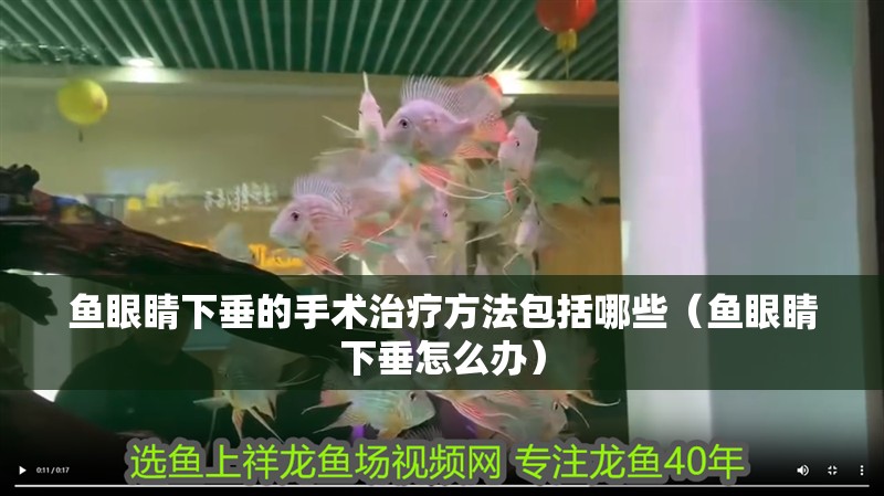 魚眼睛下垂的手術治療方法包括哪些（魚眼睛下垂怎么辦）