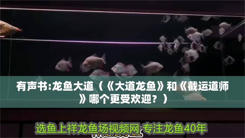 有聲書:龍魚大道（《大道龍魚》和《截運道師》哪個更受歡迎？）