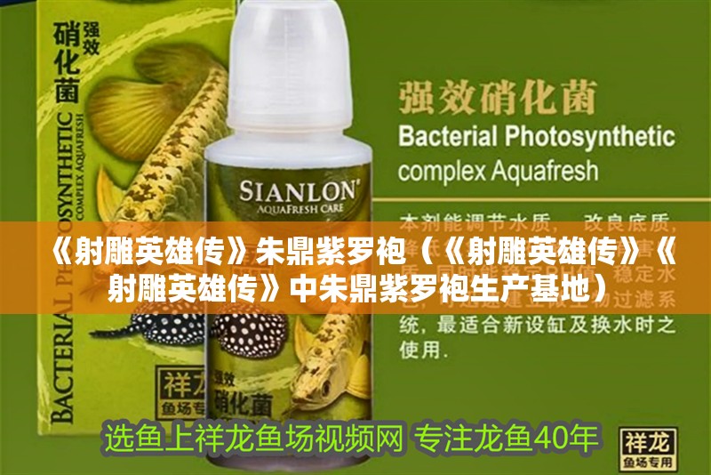 《射雕英雄傳》朱鼎紫羅袍（《射雕英雄傳》《射雕英雄傳》中朱鼎紫羅袍生產(chǎn)基地）