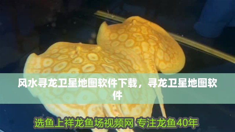 風(fēng)水尋龍衛(wèi)星地圖軟件下載，尋龍衛(wèi)星地圖軟件
