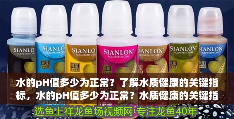 水的pH值多少為正常？了解水質(zhì)健康的關(guān)鍵指標(biāo)，水的pH值多少為正常？水質(zhì)健康的關(guān)鍵指標(biāo)解析 水的pH值多少為正常？了解水質(zhì)健康的關(guān)鍵指標(biāo)，水的pH值多少為正常？水質(zhì)健康的關(guān)鍵指標(biāo)解析 龍魚百科 第1張