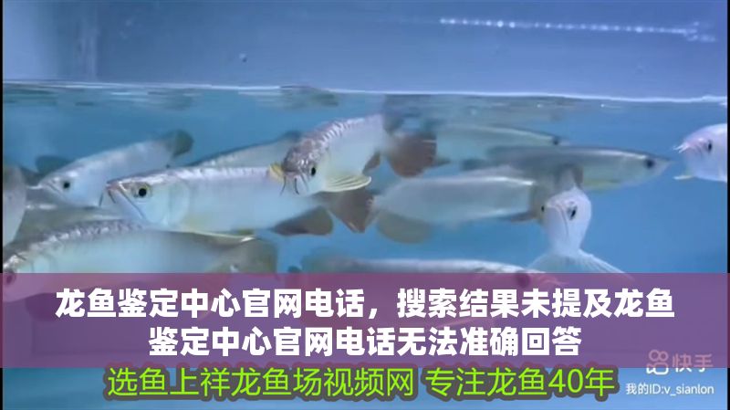 龍魚鑒定中心官網(wǎng)電話，搜索結(jié)果未提及龍魚鑒定中心官網(wǎng)電話無法準(zhǔn)確回答