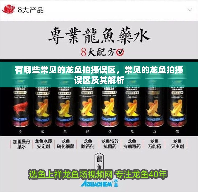有哪些常見的龍魚拍攝誤區(qū)，常見的龍魚拍攝誤區(qū)及其解析