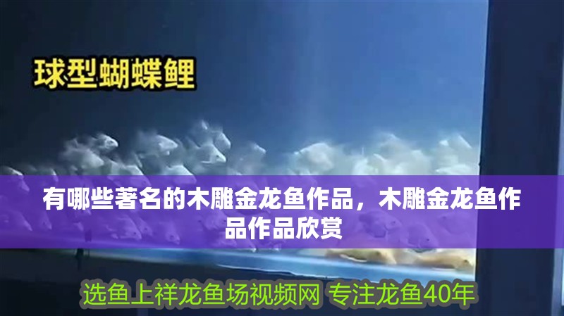 有哪些著名的木雕金龍魚作品，木雕金龍魚作品作品欣賞