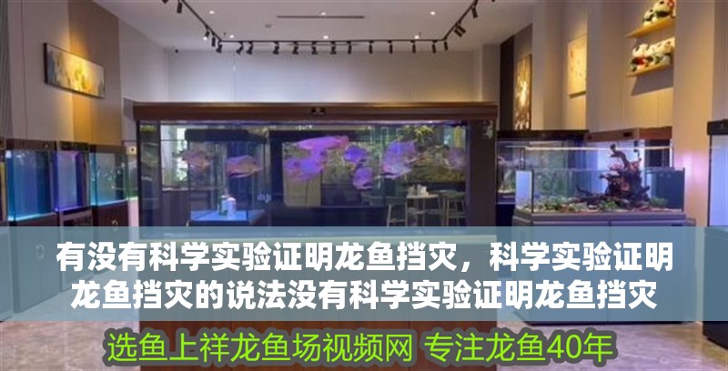 有沒有科學實驗證明龍魚擋災，科學實驗證明龍魚擋災的說法沒有科學實驗證明龍魚擋災