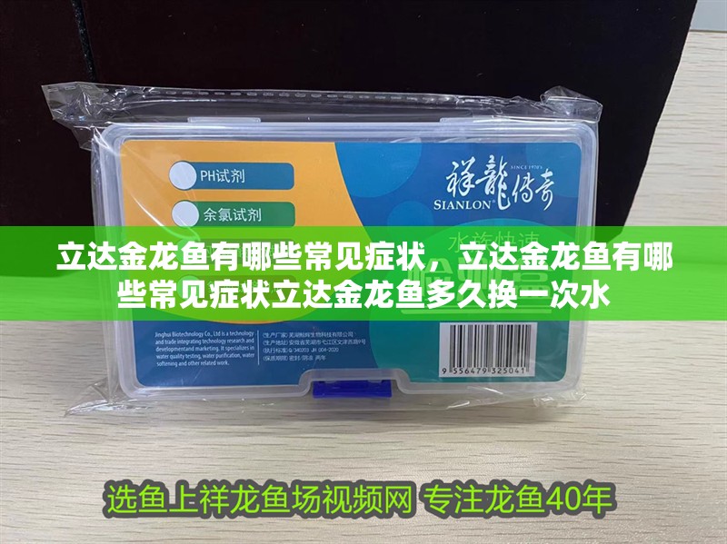 立達(dá)金龍魚有哪些常見癥狀，立達(dá)金龍魚有哪些常見癥狀立達(dá)金龍魚多久換一次水