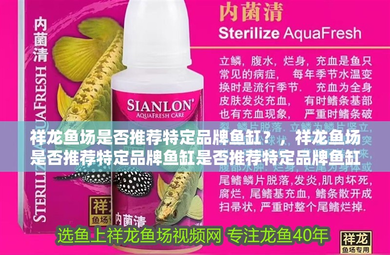 祥龍魚場是否推薦特定品牌魚缸？，祥龍魚場是否推薦特定品牌魚缸是否推薦特定品牌魚缸