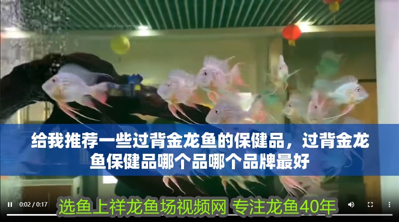 給我推薦一些過背金龍魚的保健品，過背金龍魚保健品哪個品哪個品牌最好 給我推薦一些過背金龍魚的保健品，過背金龍魚保健品哪個品哪個品牌最好 龍魚百科
