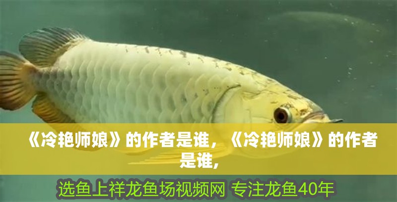 《冷艷師娘》的作者是誰(shuí)，《冷艷師娘》的作者是誰(shuí),