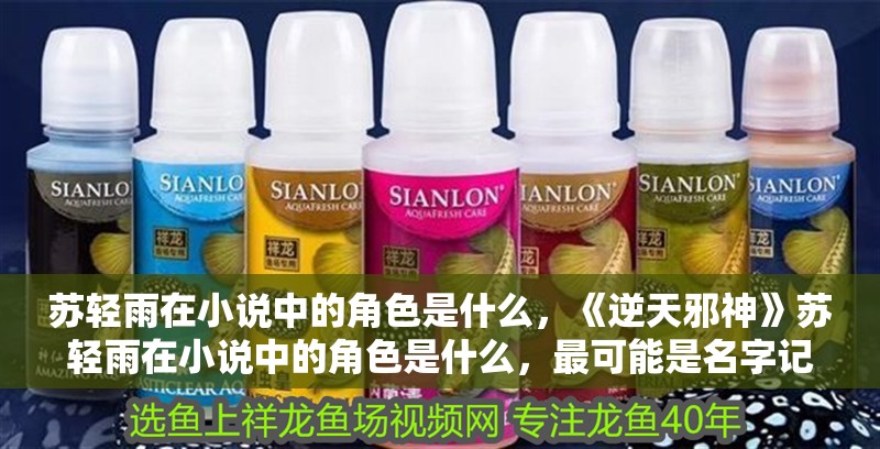 蘇輕雨在小說中的角色是什么，《逆天邪神》蘇輕雨在小說中的角色是什么，最可能是名字記混或誤寫