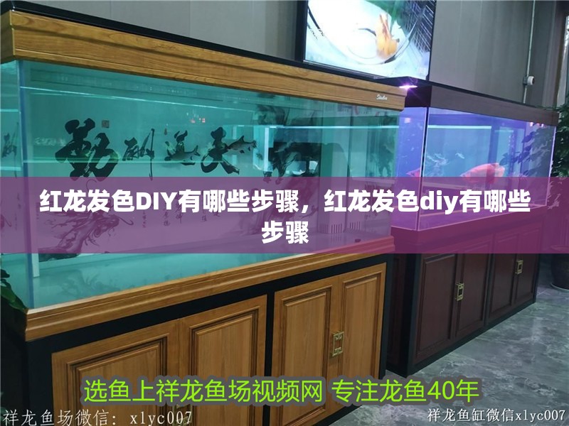 紅龍發色DIY有哪些步驟，紅龍發色diy有哪些步驟