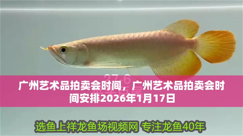 廣州藝術品拍賣會時間，廣州藝術品拍賣會時間安排2026年1月17日