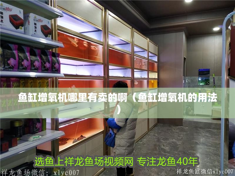 魚(yú)缸增氧機(jī)哪里有賣(mài)的啊（魚(yú)缸增氧機(jī)的用法）