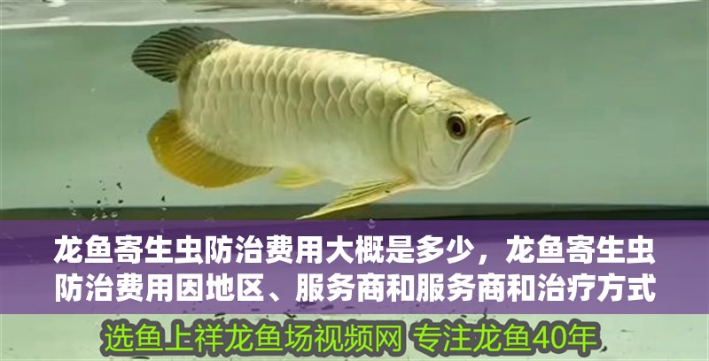 龍魚寄生蟲防治費用大概是多少，龍魚寄生蟲防治費用因地區、服務商和服務商和治療方式而異