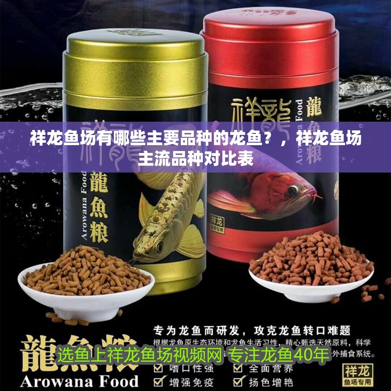 祥龍魚場有哪些主要品種的龍魚？，祥龍魚場主流品種對比表