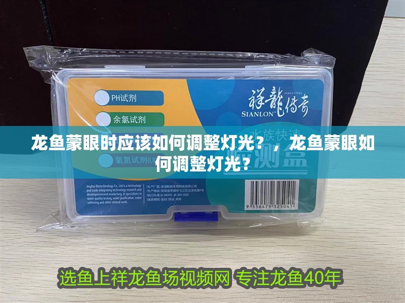 龍魚蒙眼時應該如何調整燈光？，龍魚蒙眼如何調整燈光？