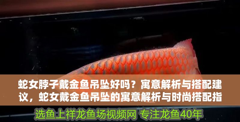 蛇女脖子戴金魚吊墜好嗎？寓意解析與搭配建議，蛇女戴金魚吊墜的寓意解析與時尚搭配指南
