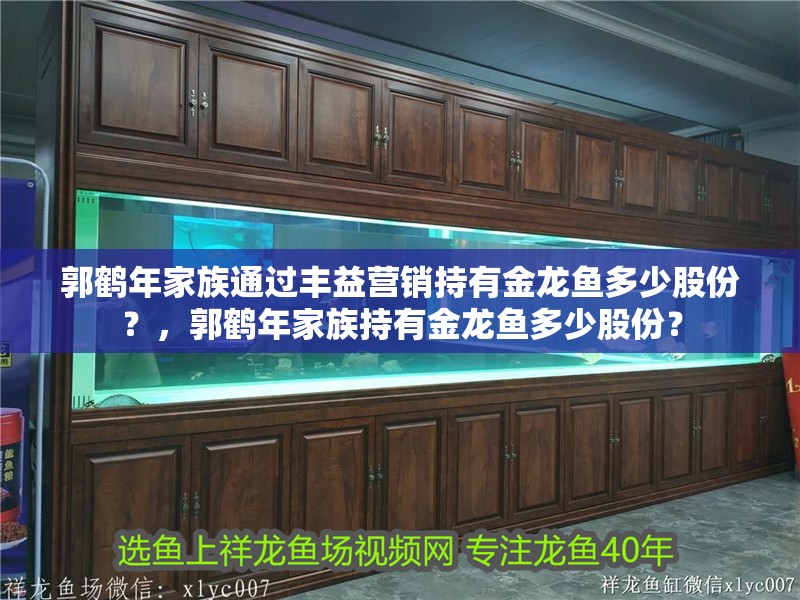郭鶴年家族通過豐益營銷持有金龍魚多少股份？，郭鶴年家族持有金龍魚多少股份？