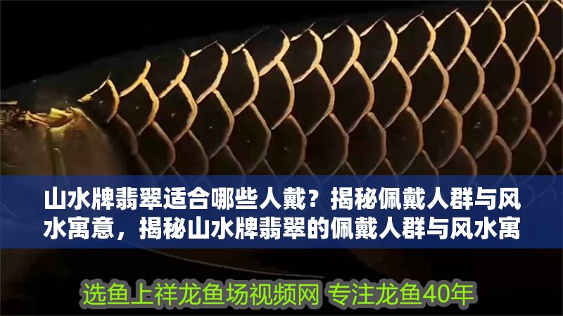 山水牌翡翠適合哪些人戴？揭秘佩戴人群與風水寓意，揭秘山水牌翡翠的佩戴人群與風水寓意，誰最適合戴？