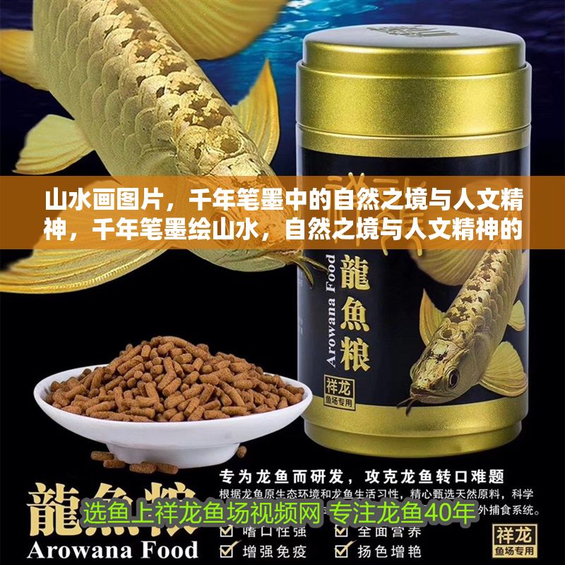 山水畫圖片，千年筆墨中的自然之境與人文精神，千年筆墨繪山水，自然之境與人文精神的交融